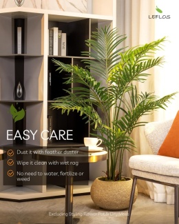 Palma dekoracyjne wysokie sztuczne drzewko roślina palma 135cm