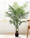 Palma dekoracyjne wysokie sztuczne drzewko roślina palma 135cm