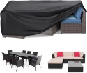 RICHIE Pokrowiec na meble ogrodowe, wodoodporny, wytrzymały Oxford 420D, 150 x 90 x 71 cm