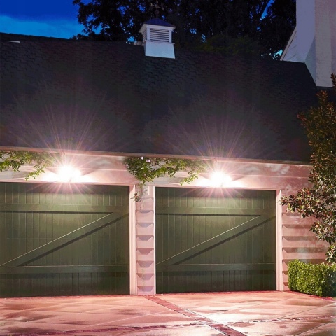 Reflektor LED RGB w kolorze czarnym 50W pilot