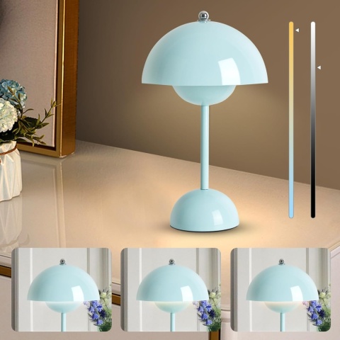 SUCIKORIO Lampa LED, bezprzewodowa, dotykowa, ściemniana,3000-6000 K