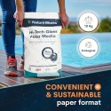 Szklany Piasek Filtrujący o mocy 99,64% 10kg do filtra basenowego basenu