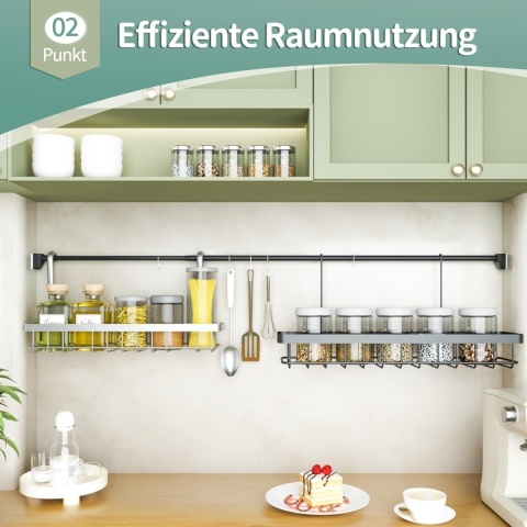 Teleskopowy drążek do zasłony prysznicowej 120-200 cm 100kg