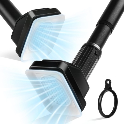 Teleskopowy drążek do zasłony prysznicowej 120-200 cm 100kg