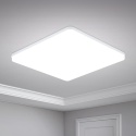 Yafido Lampa sufitowa LED, ultra cienka, 48 W, 4320 lm panel LED, 6500 K