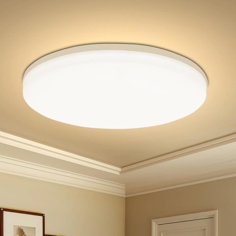 Yafido lampa sufitowa LED, ultra cienka, 48 W, 4320 lm, panel LED, 3000 K