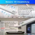 20 sztuk listwy aluminiowe LED Chesbung 1 metr U-profil aluminiowy zestaw