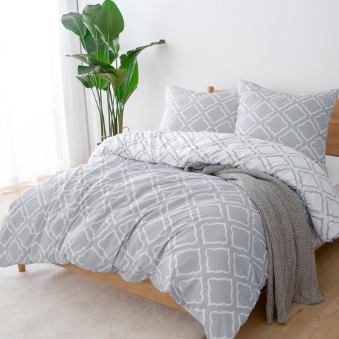 BEDSURE Pościel 4-częściowa 2x kołdra 135x200 + 2 poszewki 80 x 80