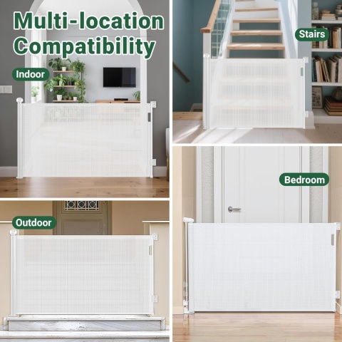 Barierka Zabezpieczająca Na Schody Ochronna 300 Cm Dla Dzieci I Zwierząt