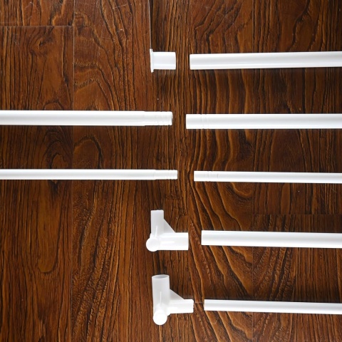 Beyeutao Rama baldachimu 180 x 200 cm, biała, moskitiera