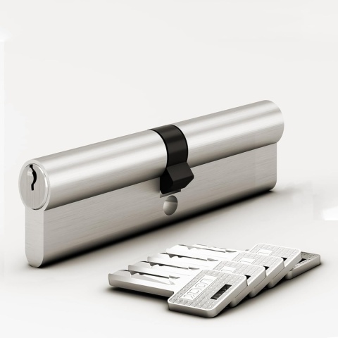 Cylinder zamykający 35/35, zamek bębenkowy z 5 kluczami