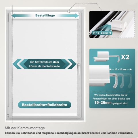 Rolety elektryczne DENFOON zasilane energią słoneczną