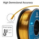Filament PLA Geeetech Silk 1,75 mm do drukarek 3D, metaliczny, błyszczący, 1 kg