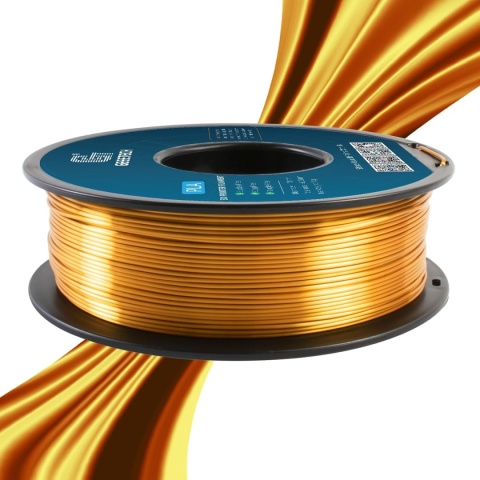 Filament PLA Geeetech Silk 1,75 mm do drukarek 3D, metaliczny, błyszczący, 1 kg