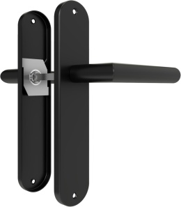 Klamka do drzwi wewnętrznych AwmnSrman z szyldem 72mm, stal nierdzewna