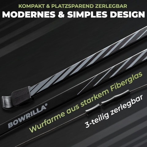 ŁUK BOWRILLA DLA DZIECI I MŁODZIEŻY 8-15 LAT TARCZA STRZAŁY ZESTAW