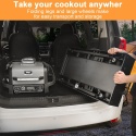Ninja Woodfire składany stojak do grilla wózek do serwowania