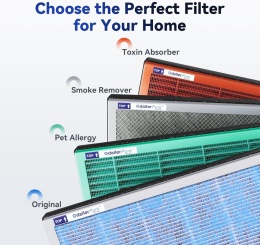 Oczyszczacz powietrza do domu z filtrem HEPA