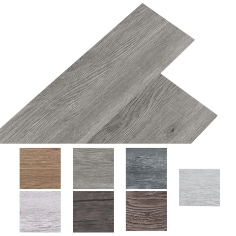 Panele Winylowe Samoprzylepne 5m² SZARY DĄB Deski parkiet WODOODPORNE