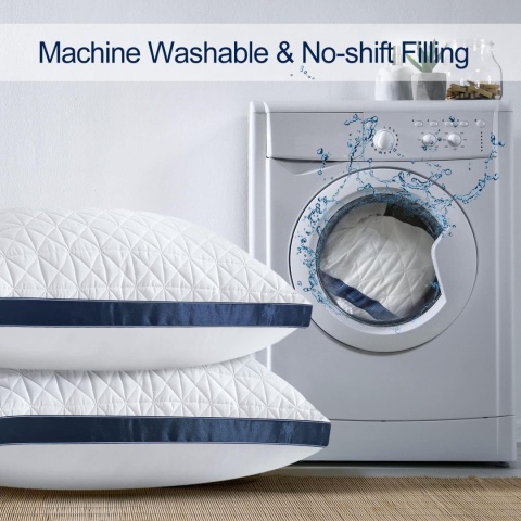 Poduszka ortopedyczna 80x80 cm miękkia i oddychająca antyalrergiczna