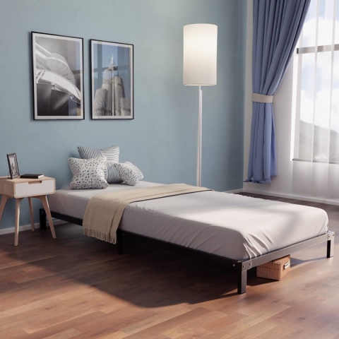 Ramka łóżka Dreamzie 90x200 z podstawą - Wysokość 25 cm