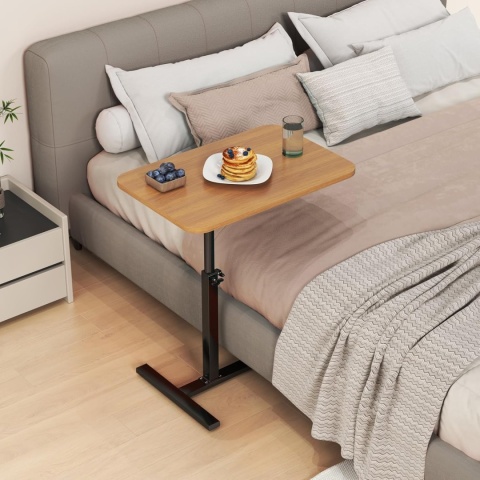 STOLIK POMOCNICZNY KAWOWY REGULOWANA WYSOKOŚĆ Obrót o 360° SKLADANY