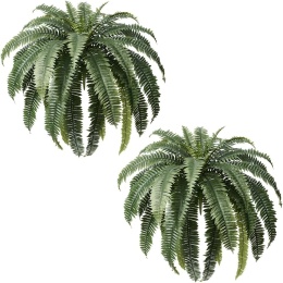Sztuczna paproć bostońska duża, 2 szt