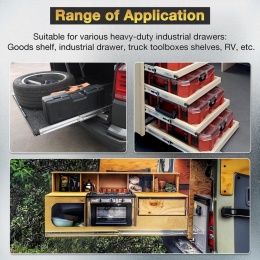 VADANIA Prowadnice do szuflad ,prowadnice szuflad dużej wytrzymałości