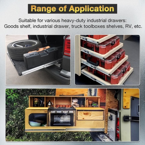 VADANIA Prowadnice do szuflad ,prowadnice szuflad dużej wytrzymałości