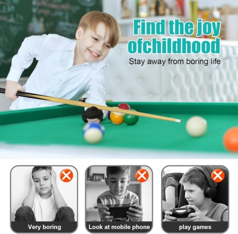 VENMO drewniany kij do bilarda, mostka bilardowego, 2 sztuki 92 cm