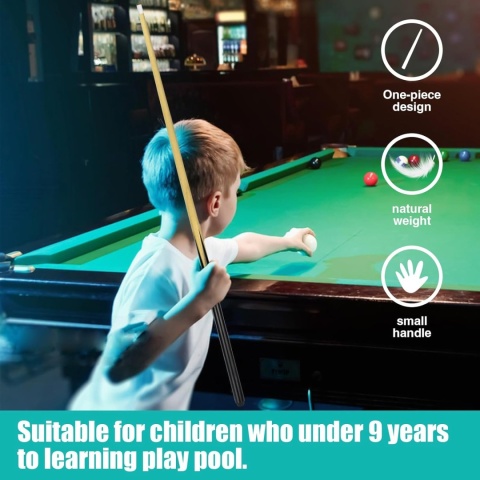 VENMO drewniany kij do bilarda, mostka bilardowego, 2 sztuki 92 cm