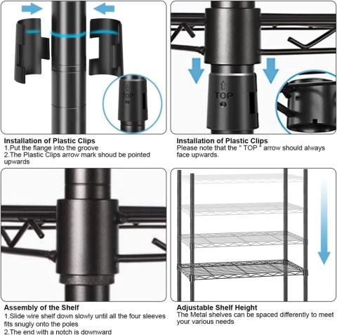 Wieszak na ubrania z półkami na buty, metalowy wieszak na ubrania