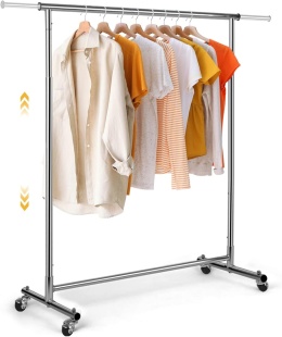 Wieszak stojący metal VOWNER szary