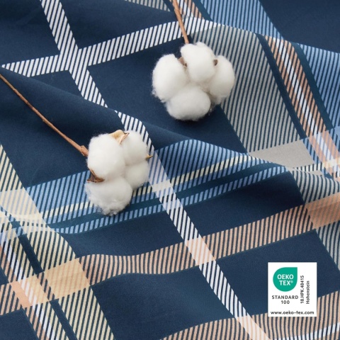 BEDSURE Pościel 4-częściowa 2x kołdra 135x200 + 2 poszewki 80 x 80 BAWEŁNA