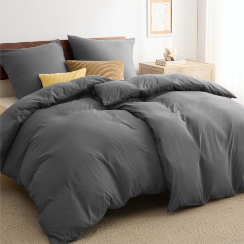 BEDSURE Pościel 4-częściowa 2x kołdra 135x200 + 2 poszewki 80 x 80