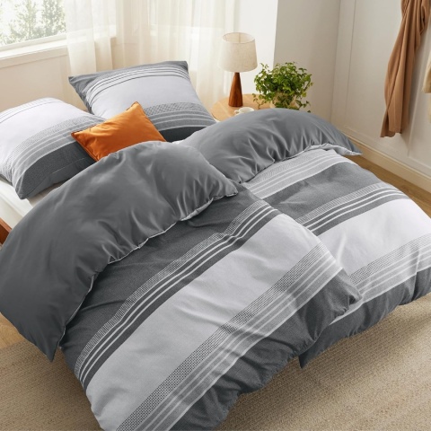 BEDSURE Pościel 4-częściowa 2x kołdra 135x200 + 2 poszewki 80 x 80