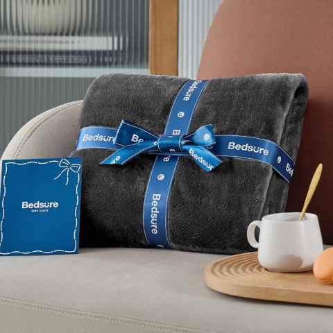 Bedsure miękki koc do przytulania 220x240cm XXL