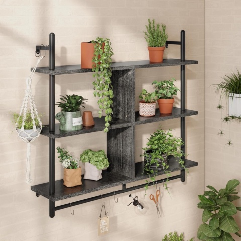 Bestier 3-stopniowy, pływający regał z rur, przemysłowy P391