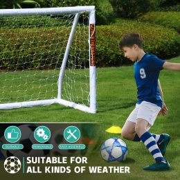 Bramka do piłki nożnej NORTHERN STONE rozmiar M 180x120x80 cm