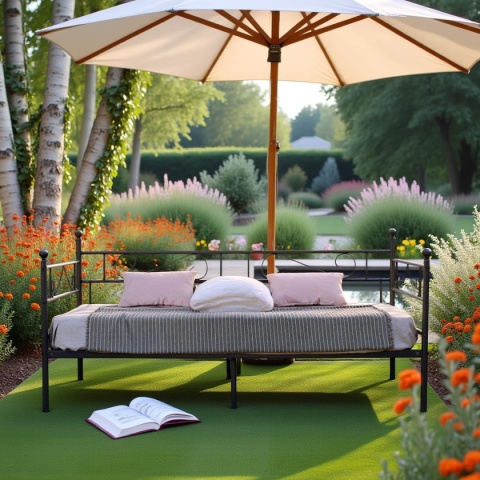 CZARNE ŁÓŻKO METALOWE JEDNOOSOBOWE ZE STELAŻEM RAMA ŁÓŻKA SERCE 90X200cm