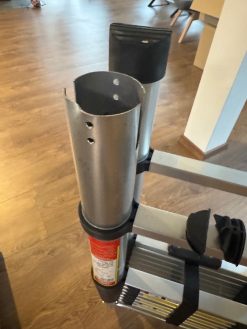 DRABINA TELESKOPOWA PRZEGUBOWA ALUMINIOWA 5m 150kg