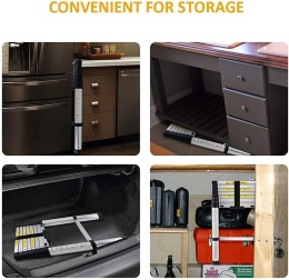 Drabina teleskopowa Wysokość 380 cm Wielopoziomowa lekka , do 150 kg