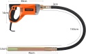 Elektryczny wibrator do betonu 1300W z drążkiem 1,5 m