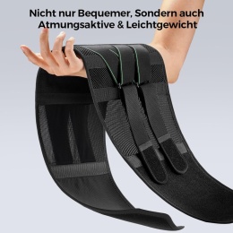 FREETOO Pas lędźwiowy, regulacja paska S z 7 metalowymi podpórkami