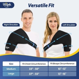 Hilph Podkładka chłodząca na ramiona, opakowanie lodowe, bandaż