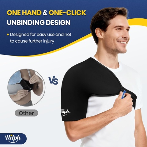 Hilph Podkładka chłodząca na ramiona, opakowanie lodowe, bandaż