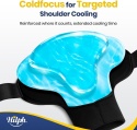 Hilph Podkładka chłodząca na ramiona, opakowanie lodowe, bandaż