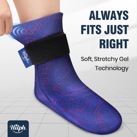 Hilph SkarpetkA Terapia Zimnem niebieski Wkładki chłodzące do stóp