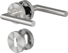 Klamka do drzwi wewnętrznych AwmnSrman stal nierdzewna