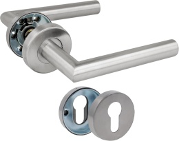 Klamka do drzwi wewnętrznych AwmnSrman stal nierdzewna